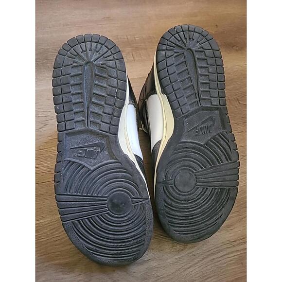 Nike Mens Dunk High Sneakers White And Black Size 6.5 - Picture 5 of 5